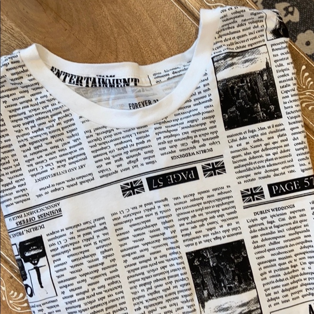 Forever 21 Printed Tee